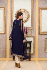 Buy Exclusive Boutique Blue Navy Bridal Dress - G10840 Online In USA, Uk & Pakistan - 02
