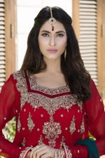 Buy Red, Bottle Green And Fone Color Bridal Dress – G12069 Online In USA, Uk & Pakistan - 01