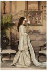 Buy Exclusive Silver And Grey Dress – G14734 Online In USA, Uk & Pakistan - 02