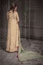 Buy Exclusive Golden And Sea Green Bridal Wear – Aqbd09 Online In USA, Uk & Pakistan - 04