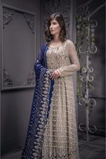 Buy Exclusive Grey And Blue Shadi And Valima – Sabd207 Online In USA, Uk & Pakistan - 02