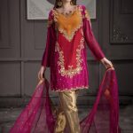 Buy Exclusive Hot Pink,Red And RUSAt Bridal Wear – Sdbd11 Online In USA, Uk & Pakistan