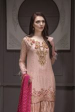Buy Exclusive Peach And Hot Pink Bridal Wear – Sdbd25 Online In USA, Uk & Pakistan - 01