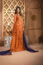 Buy Exclusive RUSAt And Blue Bridal Wear – Aqbd26 Online In USA, Uk & Pakistan - 02