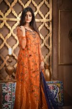 Buy Exclusive RUSAt And Blue Bridal Wear – Aqbd26 Online In USA, Uk & Pakistan - 01