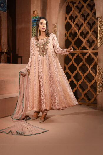 Buy Exclusive Silver Pink Luxury Pret – Aqs148 Online In USA, Uk & Pakistan - 04