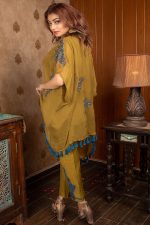 Buy Exclusive Mehndi Green Party Wear – Sds375 Online In USA, Uk & Pakistan - 02