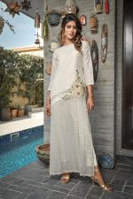 Buy Exclusive Ivory Party Wear – Afc30 Online In USA, Uk & Pakistan - 05