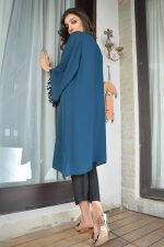 Buy Exclusive Teal Party Wear – Aqs298 Online In USA, Uk & Pakistan - 01