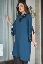 Buy Exclusive Teal Party Wear – Aqs298 Online In USA, Uk & Pakistan - 03