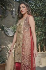 Buy Exclusive Maroon And Gold Bridal Wear – G21541 Online In USA, Uk & Pakistan - 04