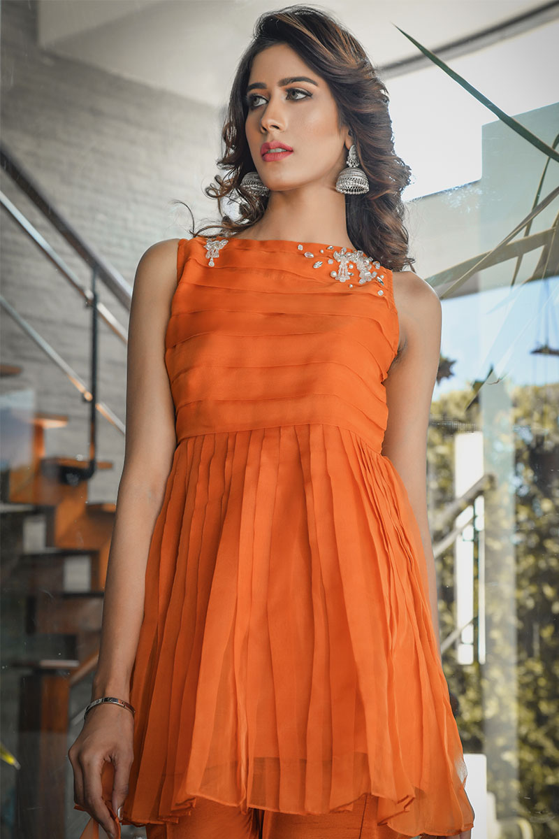 Buy Exclusive RUSAt Party Wear – SDS91 Online In USA, Uk & Pakistan - 09