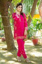 SHOKING PINK PARTY WEAR