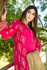 SHOKING PINK PARTY WEAR