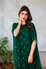 Buy Exclusive Emerald Green Luxury Pret – Sds483 Online In USA, Uk & Pakistan - 03