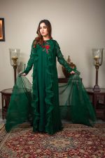 Buy Exclusive Emerald Green Luxury Pret – Sds492 Online In USA, Uk & Pakistan