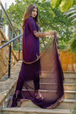 Buy Exclusive Plum Luxury Pret – Aqs331 Online in UK, USA & Pakistan - 01