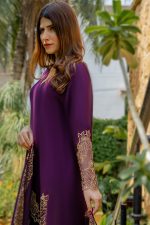 Buy Exclusive Plum Luxury Pret – Aqs331 Online in UK, USA & Pakistan