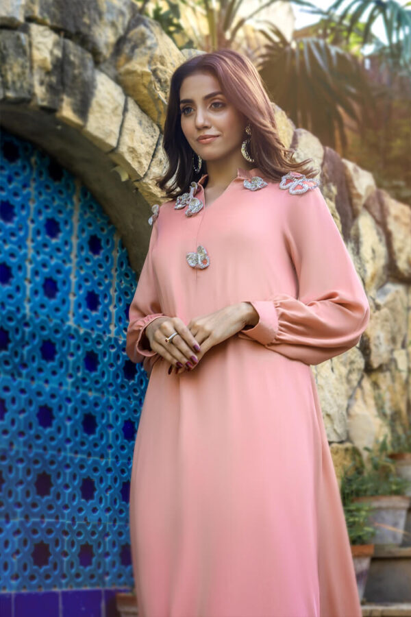 Buy Exclusive Pink Party Wear – Sds482Online in UK, US & Pakistan - 02